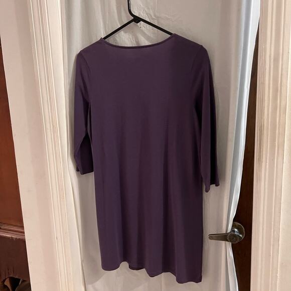 Pure Jill j Jill  purple wrap tunic top size xs - Picture 4 of 5